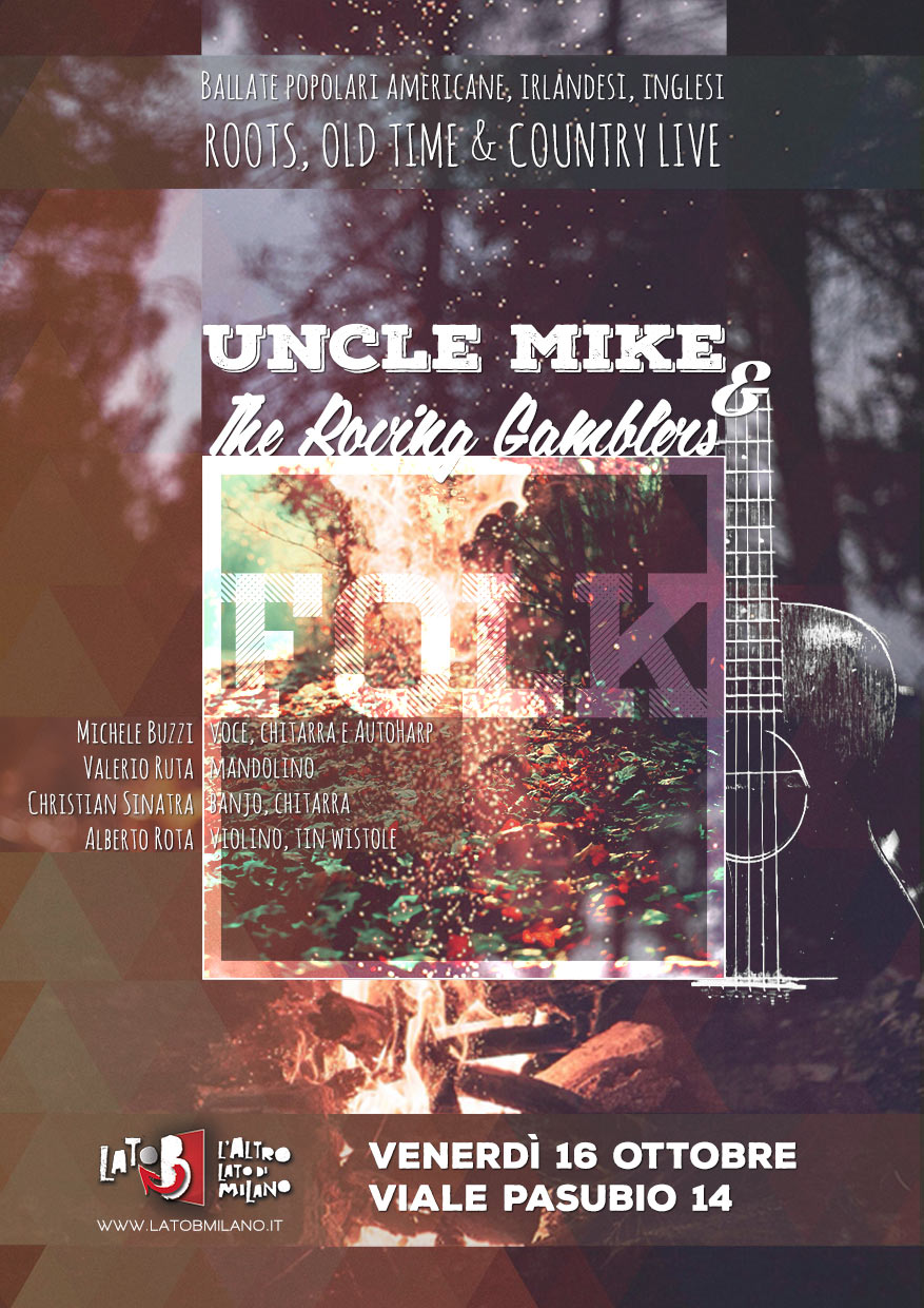 ven.16/10 ► Uncle Mike & The Roving Gamblers