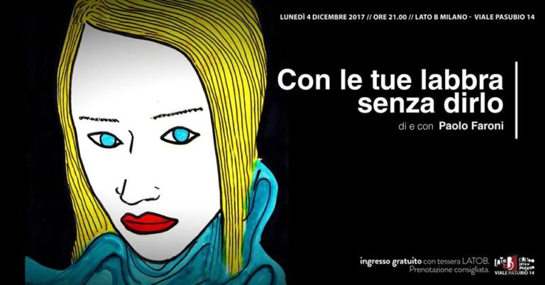 4/12 Con Le Tue Labbra Senza Dirlo // Lunedì Teatrali LatoB
