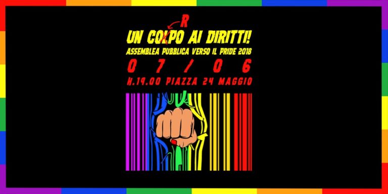 7/6 Un corpo ai diritti! Assemblea pubblica verso il Milano Pride