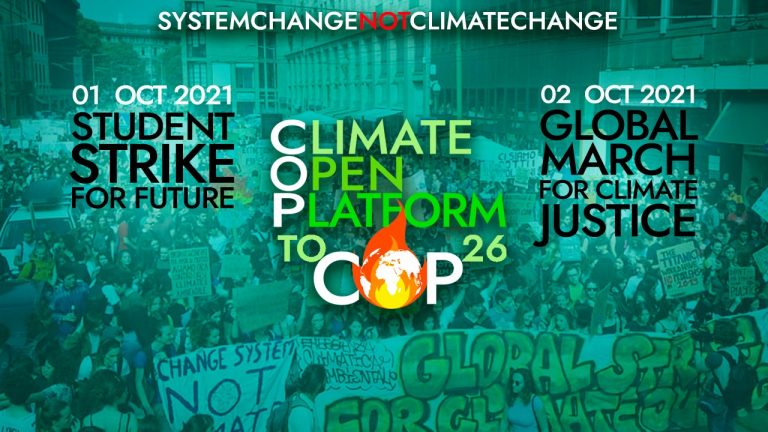 L’appello di Climate Open Platform – verso Youth COP e Pre COP
