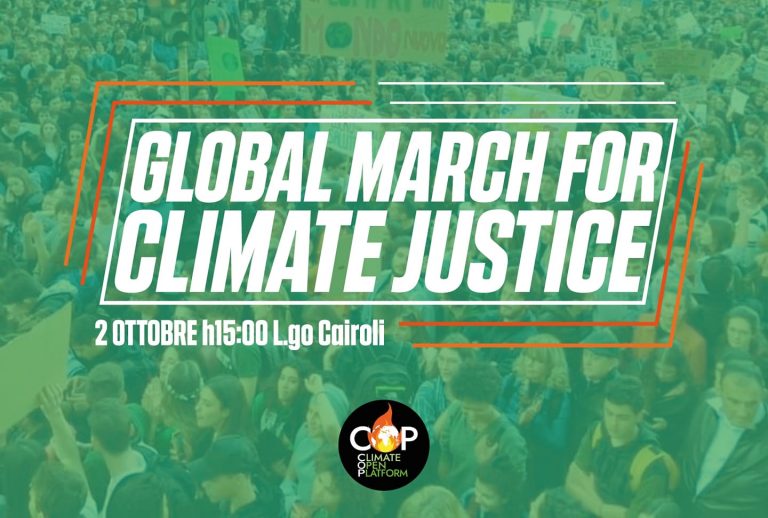 Global march for Climate Justice