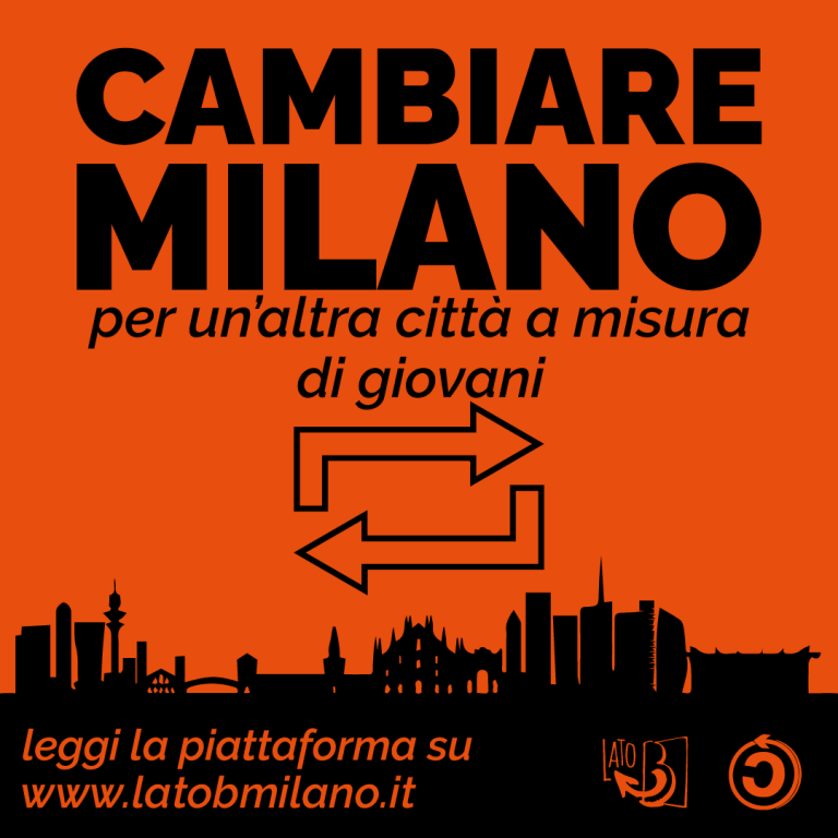 Cambia Milano – Un’altra città è possibile: per le persone non i profitti
